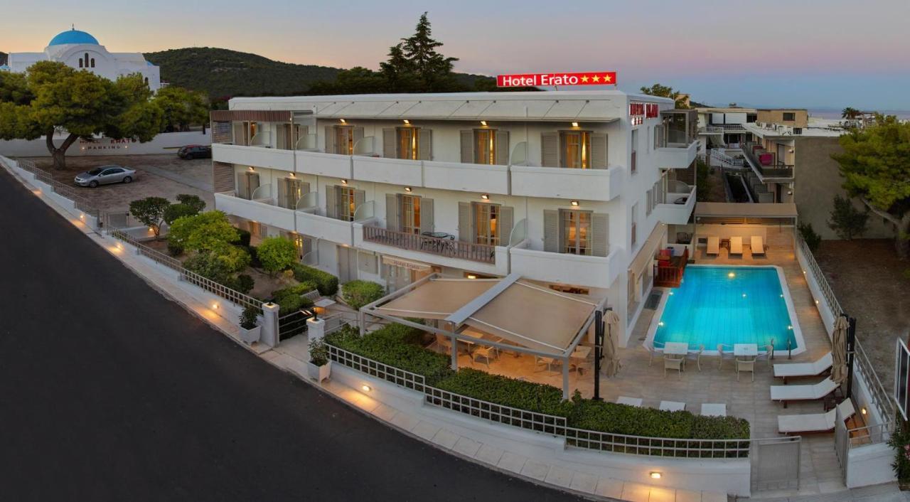 Erato Hotel Agia Marina  المظهر الخارجي الصورة